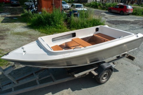 Алюминиевая лодка Алюмакс-435К