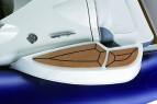 Лодка надувная ZODIAC Yachtline deluxe NEO 470 ( с синими вставками )