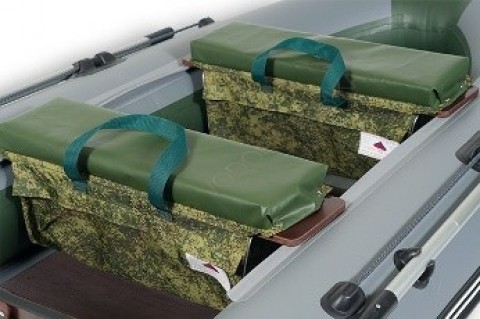 Накладка на банку с сумкой на надувные лодки Велес 03/330-05/400