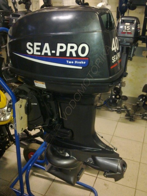 Лодочный мотор 2-х тактный Sea Pro T 40JS водомет 40 л.с.