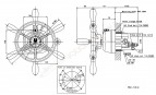 Гидравлическая система рулевого управления до 250 л.с. с штурвалом Unikas